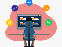 a Full Stack Developer icon
